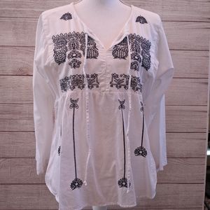 Anthropology top size large on excellent condition